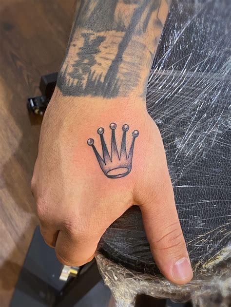 rolex crown tattoo|rolex crown tattoo ideas.